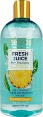 Осветляющая мицеллярная вода Bielenda Fresh Juice Ananas 500 мл цена и информация | Аппараты для ухода за лицом | kaup24.ee