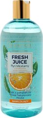 Увлажняющая мицеллярная вода Bielenda Fresh Juice Orange 500 мл цена и информация | Аппараты для ухода за лицом | kaup24.ee