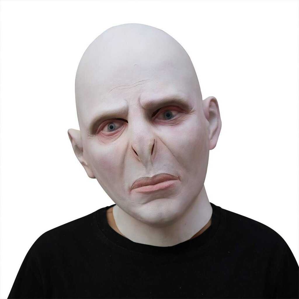 MAD Voldemorti mask deemon hirmutav Halloweeni mask Realistlik lateksmask täismask Cosplay rekvisiidid täiskasvanutele цена и информация | Karnevali kostüümid | kaup24.ee