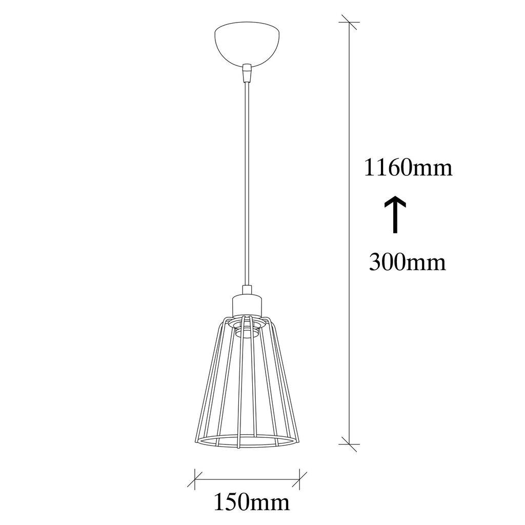 Rippvalgusti Opviq Tel - 6641 hind ja info | Rippvalgustid | kaup24.ee