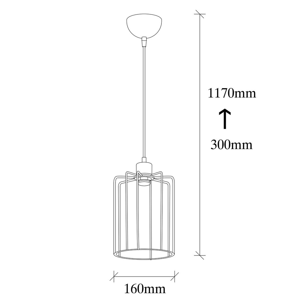 Rippvalgusti Opviq Tel - 6606 hind ja info | Rippvalgustid | kaup24.ee