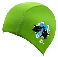 BECO Kid's textile swimming cap SEALIFE PE 7703 8 green цена и информация | Шапки для плавания | kaup24.ee