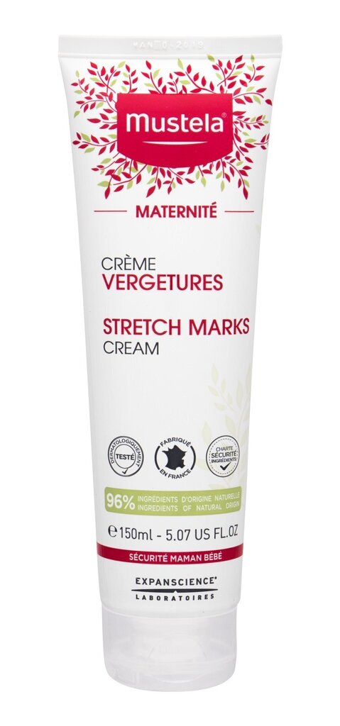 Kreem venitusarmidele Mustela Stretch Marks Prevention 150 ml цена и информация | Laste ja ema kosmeetika | kaup24.ee