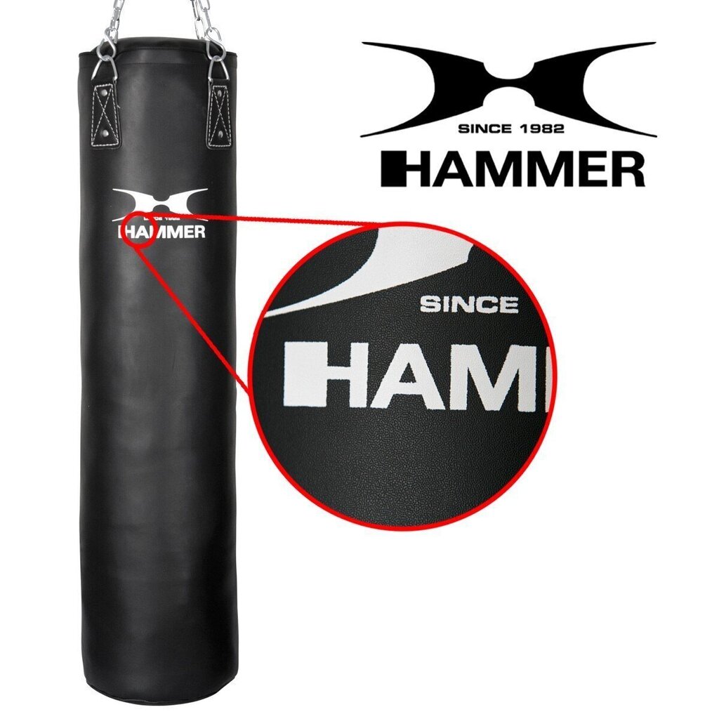 Poksikott Hammer Black Kick, 100x35 cm hind ja info | Poksivarustus | kaup24.ee