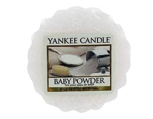 Yankee Candle Baby Powder ароматизированный воск 22 г цена и информация | Подсвечники, свечи | kaup24.ee