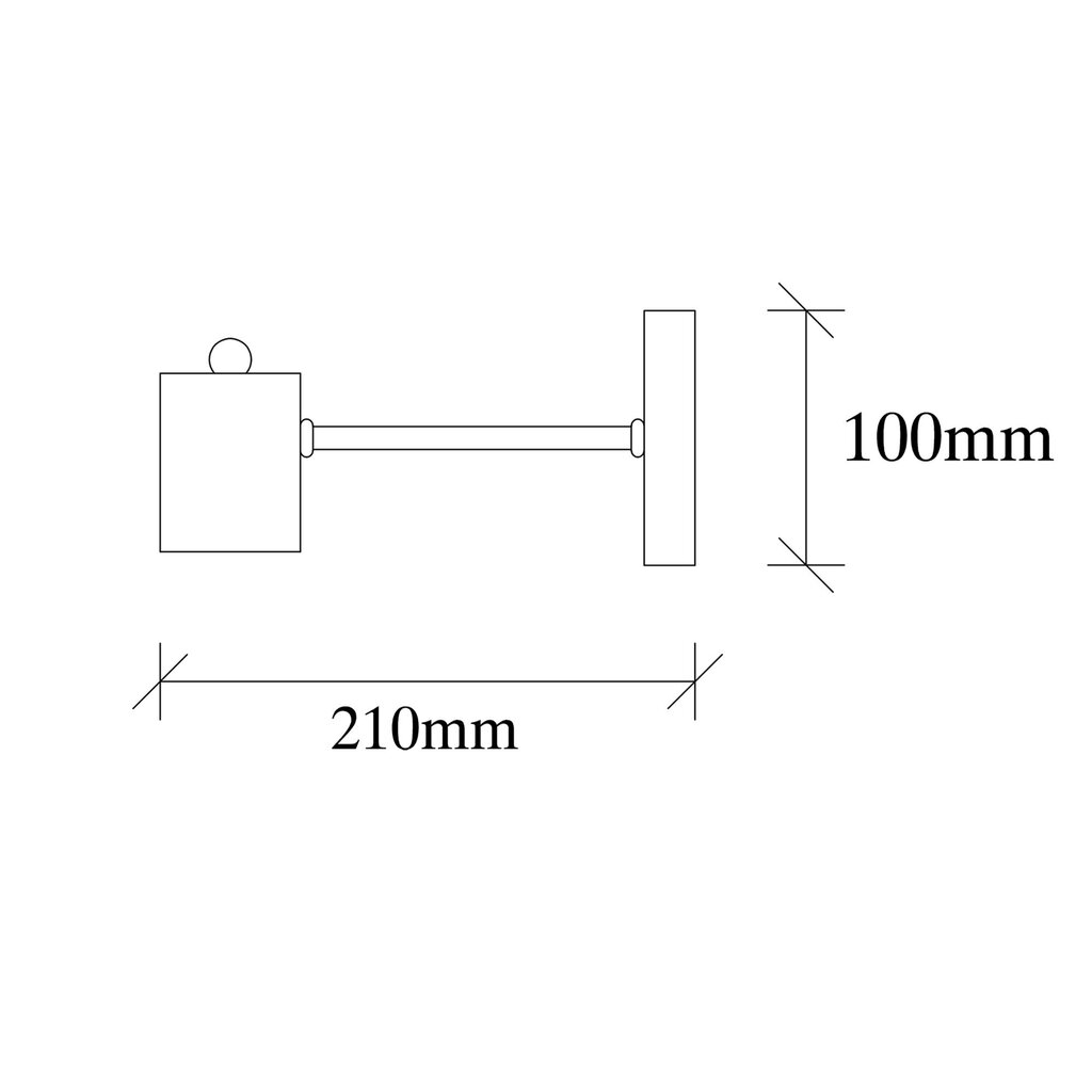 Seinavalgusti Opviq Hexa hind ja info | Seinavalgustid | kaup24.ee