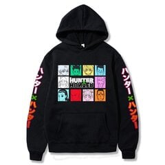 (valge-XXL）Anime Hunter X Hunter Killua Leorio Kurapika Gon Hisoka Pullover Hoodie Tänavarõivaste topid hind ja info | Meeste pusad | kaup24.ee