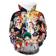 (LW324-4XL）3D-anime My Hero Academia Todoroki Shoto Pusad, meeste kampsunid hind ja info | Meeste pusad | kaup24.ee