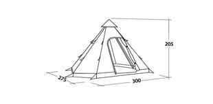 Telk Easy Camp Bolide 400, roheline цена и информация | Палатки | kaup24.ee