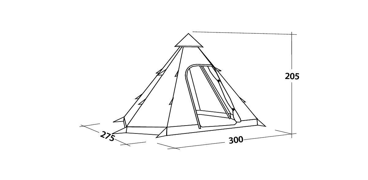 Telk Easy Camp Bolide 400, roheline hind ja info | Telgid | kaup24.ee