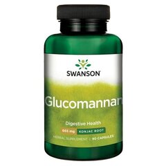 Toidulisand Swanson Glükomannaan 700 mg., 90 kaps. hind ja info | Vitamiinid, toidulisandid, ilu preparaadid | kaup24.ee