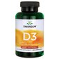 Toidulisand Swanson Vitaminas D3 1000TV, 250 kapslit. hind ja info | Vitamiinid, toidulisandid, immuunsuse preparaadid | kaup24.ee