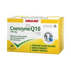 Пищевая добавка Coenzyme Q10 100 мг, 30 капсул цена и информация | Витамины, пищевые добавки, препараты для хорошего самочувствия | kaup24.ee