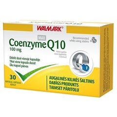 Toidulisand Coenzyme Q10 MAX 100 mg, 30 kapslit hind ja info | Vitamiinid, toidulisandid, preparaadid tervise heaoluks | kaup24.ee