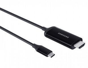 USB-кабель - USB тип C Samsung 1,38 м черный цвет цена и информация | Кабели и провода | kaup24.ee