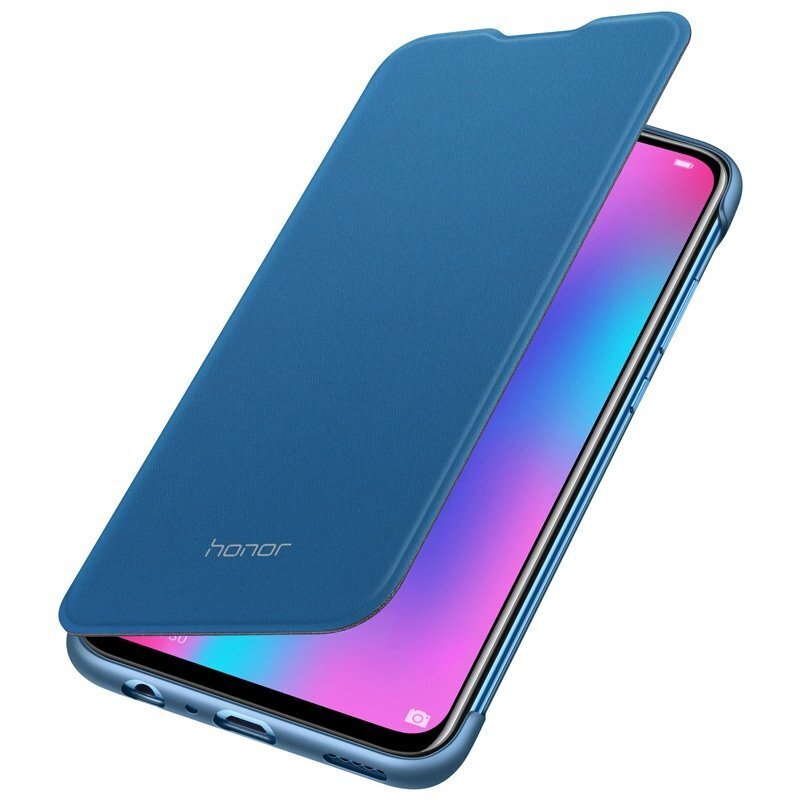 Honor 10 Lite Flip Cace Blue hind ja info | Telefoni kaaned, ümbrised | kaup24.ee