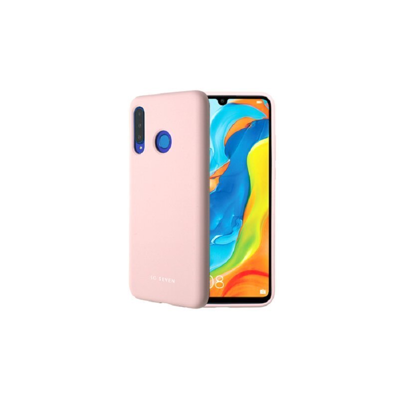 Huawei P30 Lite Smoothie Silicone Cover By So Seven Pink цена и информация | Telefoni kaaned, ümbrised | kaup24.ee