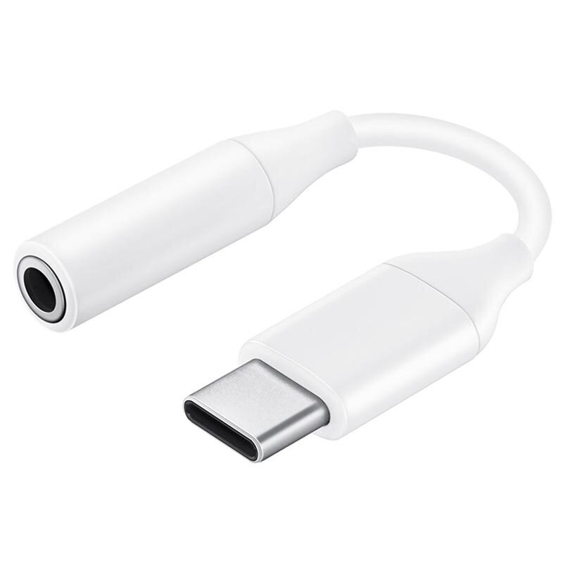 Samsung EE-UC10JUWEGWW 3,5 mm kuni USB-C heliadapter telefonidele Valge (EU blister) hind ja info | USB jagajad, adapterid | kaup24.ee