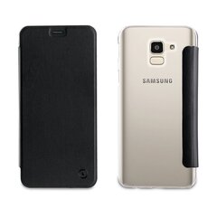 Muvit Folio чехол предназначен Samsung Galaxy J6 (2018),), Черный цена и информация | Чехлы для телефонов | kaup24.ee