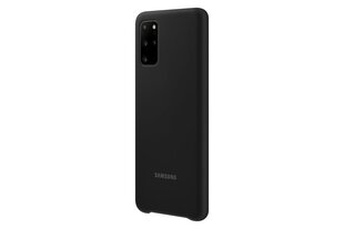 Telefoni ümbris silikoonist Samsung sobib Galaxy S20+ / must hind ja info | Telefoni kaaned, ümbrised | kaup24.ee