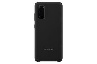 Telefoni ümbris silikoonist Samsung sobib Galaxy S20, must цена и информация | Чехлы для телефонов | kaup24.ee