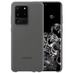 EF-PG988TJE Samsung Silicone Cover for Galaxy S20 Ultra Gray цена и информация | Чехлы для телефонов | kaup24.ee