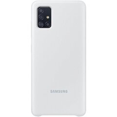 Samsung EF-PA715TSEGEU silikoonkate Samsung A715 Galaxy A71 jaoks hall hind ja info | Telefoni kaaned, ümbrised | kaup24.ee