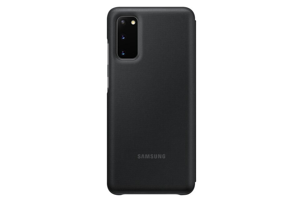 Telefoni ümbris Samsung LED S-View sobib Samsung Galaxy S20, must цена и информация | Telefoni kaaned, ümbrised | kaup24.ee