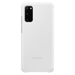 Samsung Clear View Cover EF-ZG980CW для S20 белый цена и информация | Чехлы для телефонов | kaup24.ee