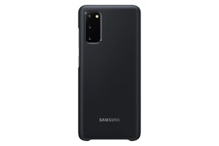 Telefoni ümbris Samsung LED sobib Galaxy S20, must hind ja info | Telefoni kaaned, ümbrised | kaup24.ee