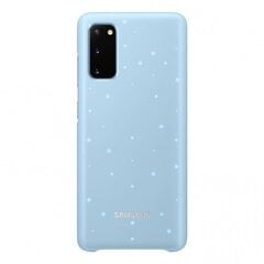 Чехол "Samsung Galaxy S20" LED крышка EF-KG980CL, синий цена и информация | Чехлы для телефонов | kaup24.ee