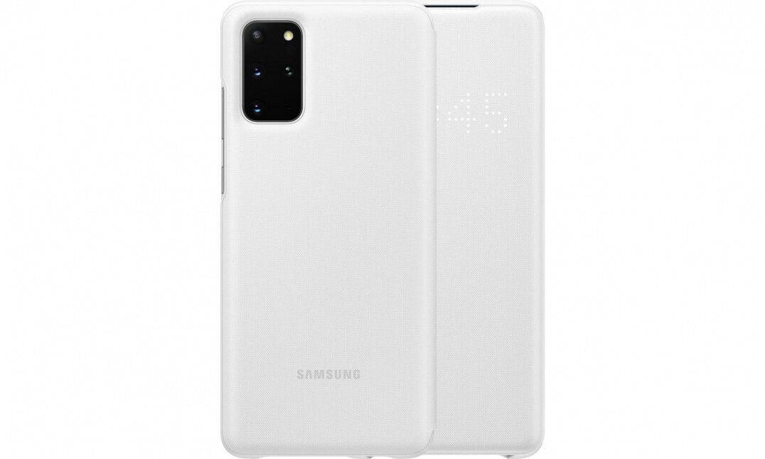 Telefoniümbris Samsung LED View Cover EF-NG985PW S20 Plus'ile, valge hind ja info | Telefoni kaaned, ümbrised | kaup24.ee