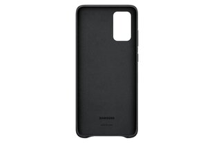 Telefoni ümbris nahast Samsung sobib Galaxy S20+ / must цена и информация | Чехлы для телефонов | kaup24.ee