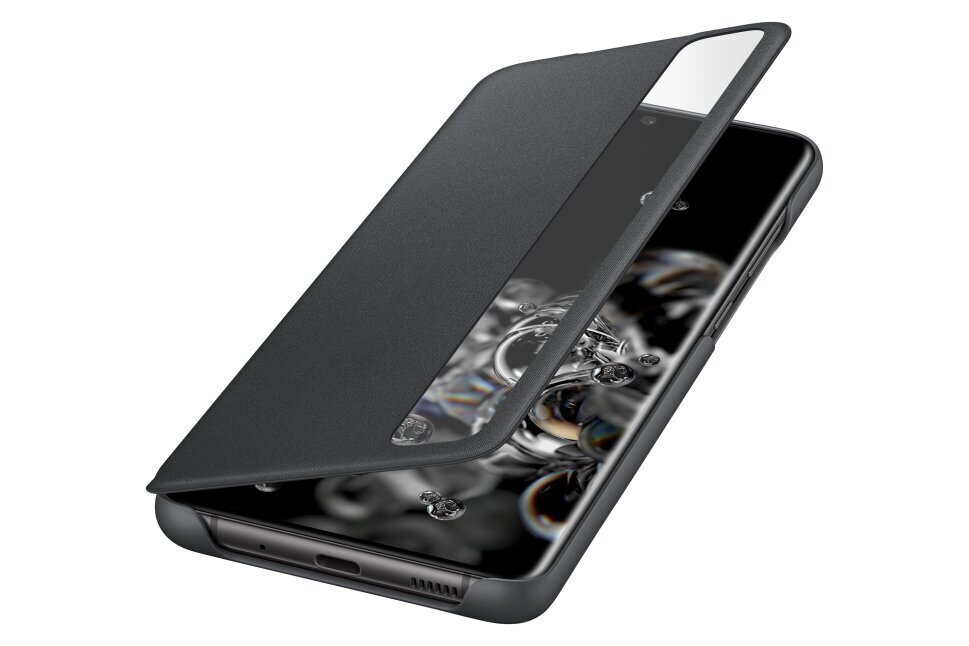 Telefoniümbris Samsung Galaxy S20 Ultra Clear View (EF-ZG988CBEGEU), must hind ja info | Telefoni kaaned, ümbrised | kaup24.ee