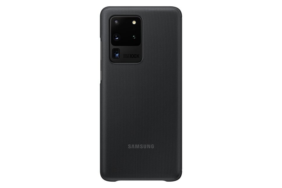 Telefoniümbris Samsung Galaxy S20 Ultra Clear View (EF-ZG988CBEGEU), must hind ja info | Telefoni kaaned, ümbrised | kaup24.ee