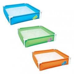 Karkassbassein Bestway My First Frame Pool, 122x122x30 cm hind ja info | Basseinid | kaup24.ee