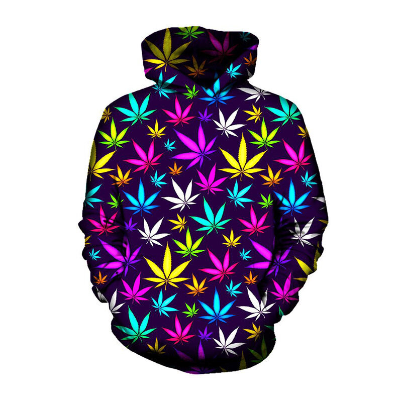 (W1999-4XL）3D Print Weed hoodies topid pullover Mehed/ цена и информация | Meeste pusad | kaup24.ee