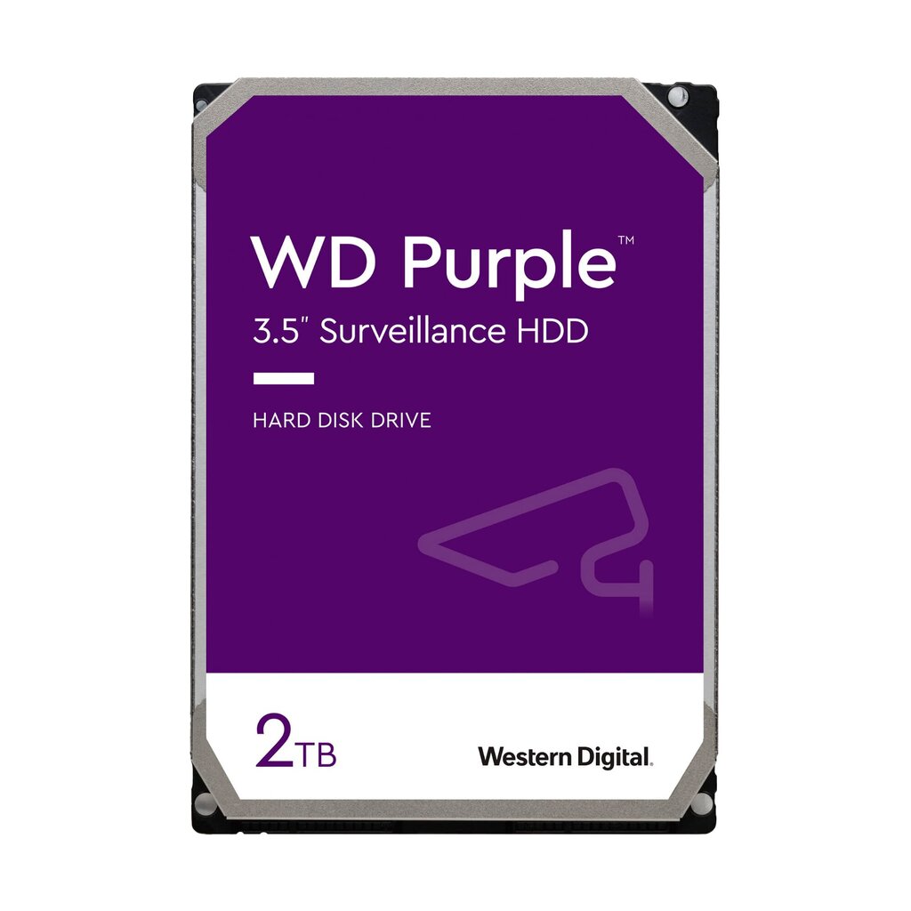 Western Digital Purple 2TB sisemine HDD ketas hind ja info | Sisemised kõvakettad (HDD, SSD, Hybrid) | kaup24.ee