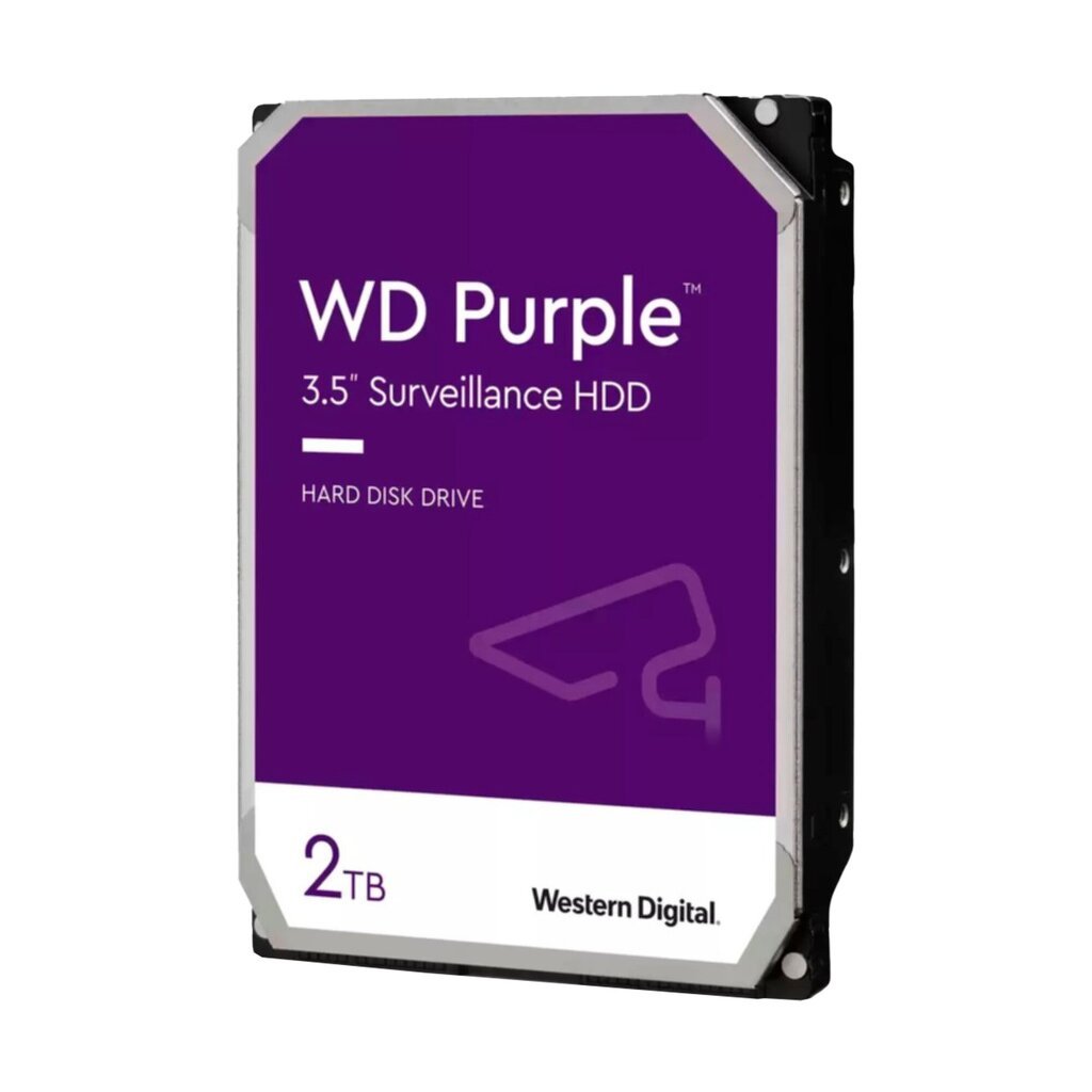 Western Digital Purple 2TB sisemine HDD ketas hind ja info | Sisemised kõvakettad (HDD, SSD, Hybrid) | kaup24.ee