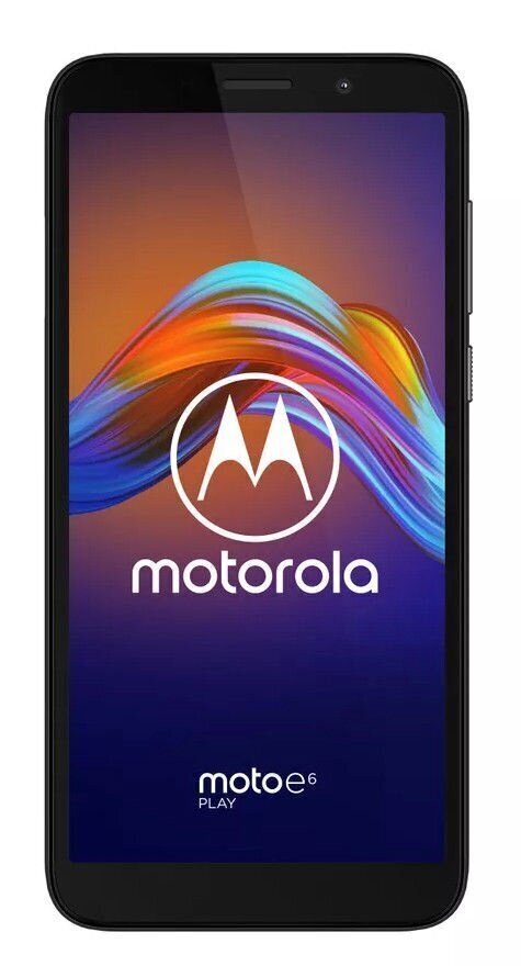 Motorola Moto E6 Play, 32GB, Dual SIM, Steel Black hind ja info | Telefonid | kaup24.ee