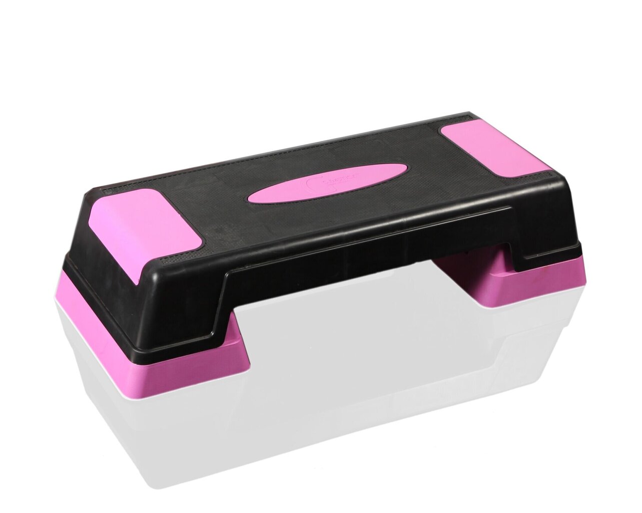 Stepipink Gymstick Stepper, must/roosa hind ja info | Stepipingid | kaup24.ee