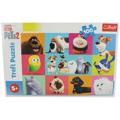 Pusle Pets 2 Trefl 100-osaline hind ja info | Pusled | kaup24.ee