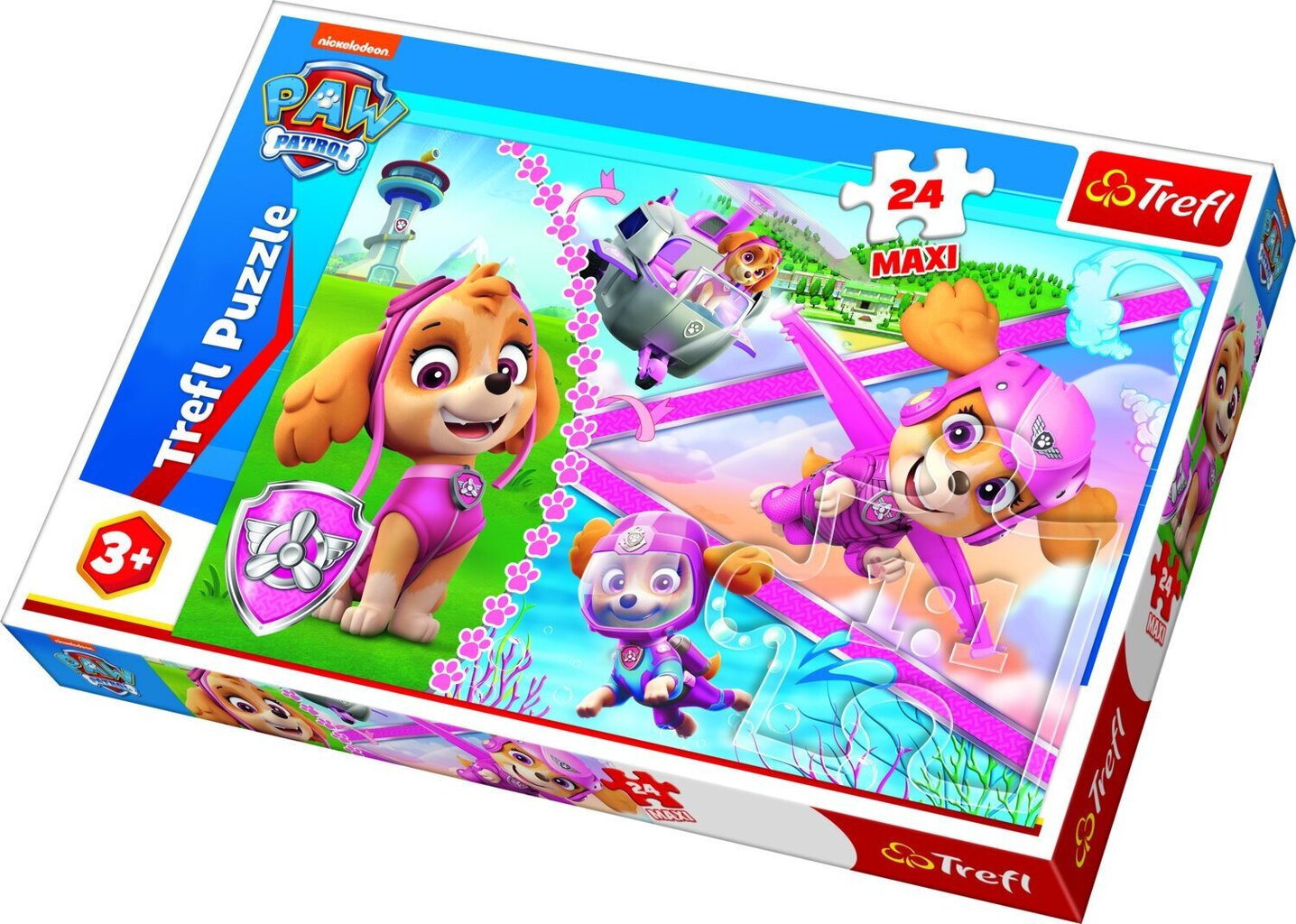 Pusle Maxi Trefl Käpapatrull (Paw Patrol), 24-osaline цена и информация | Pusled | kaup24.ee