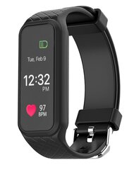 Naiste nutikell Skmei südame löögisageduse mõõtjaga, must hind ja info | Nutivõrud (fitness tracker) | kaup24.ee