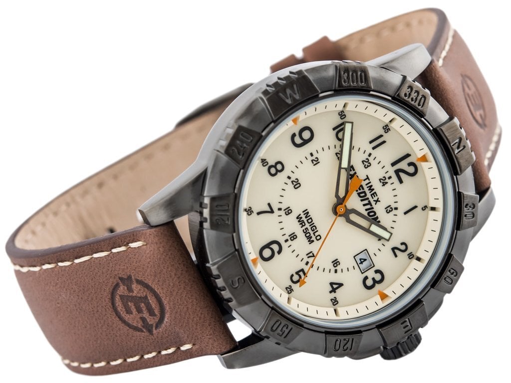 Meeste käekell Timex Expedition T49990, pruun TY3351 hind ja info | Meeste käekellad | kaup24.ee