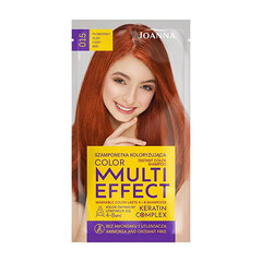 Окрашивающий шампунь для волос Joanna Multi Effect 35 г, 015 Fiery Read цена и информация | Краска для волос | kaup24.ee