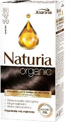 Juuksevärv Joanna Naturia Organic, 342 Coffee hind ja info | Juuksevärvid | kaup24.ee