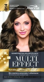 Tooniv šampoon Joanna Multi Effect 35 g, 014 Aromatic Cappuccino hind ja info | Juuksevärvid | kaup24.ee