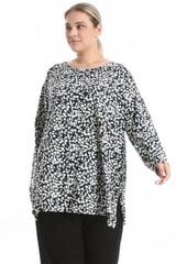 Polka Dot Plus Size pluus E116-58/60 hind ja info | Naiste pluusid, särgid | kaup24.ee