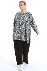 Polka Dot Plus Size pluus E116-58/60 hind ja info | Naiste pluusid, särgid | kaup24.ee